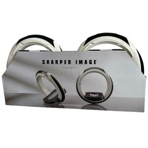 NiB Sharper Image Boardless Skateboard Black and White Orbit Wheel Skates Sport